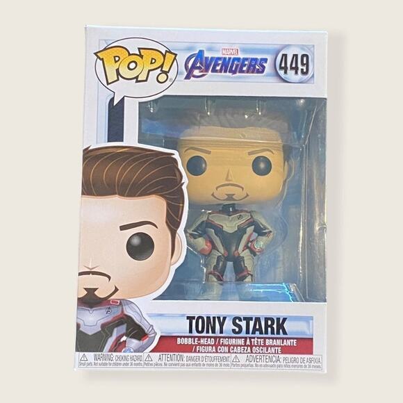 #449 Funko POP Avengers Tony Stark - Picture 1 of 5